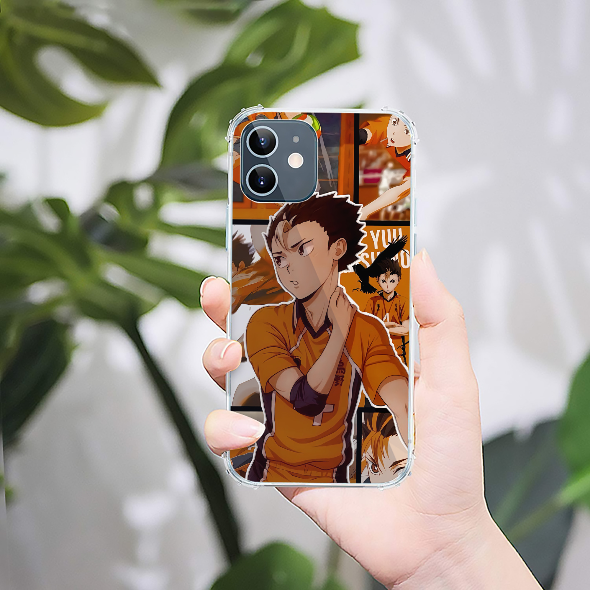 （画像用） ハイキュー!! Haikyu!! 【iPhone 12シリーズ対応】透明スマホケース（クリアソフトケース）